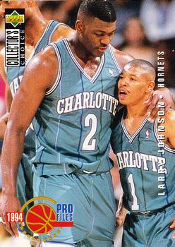 1994-95 Collector's Choice #206 Larry Johnson Front
