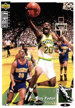 1994-95 Collector's Choice #220 Gary Payton Front
