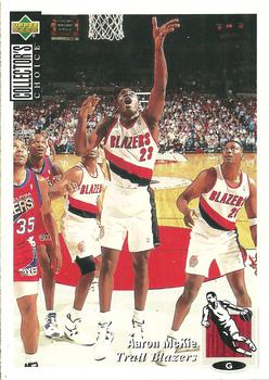 1994-95 Collector's Choice #341 Aaron McKie Front