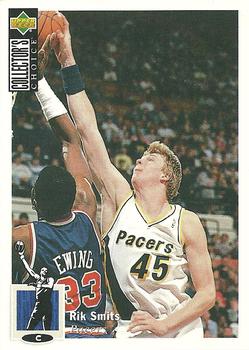 1994-95 Collector's Choice #45 Rik Smits Front