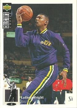 1994-95 Collector's Choice #57 Luther Wright Front