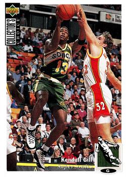 1994-95 Collector's Choice #13 Kendall Gill Front