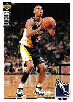 1994-95 Collector's Choice #31 Reggie Miller Front