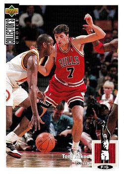 1994-95 Collector's Choice #107 Toni Kukoc Front