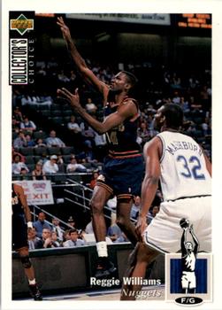 1994-95 Collector's Choice #130 Reggie Williams Front