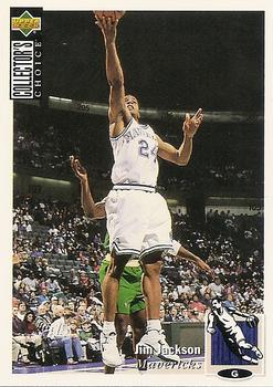 1994-95 Collector's Choice #224 Jim Jackson Front