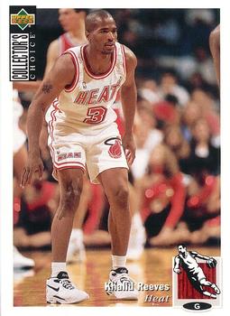 1994-95 Collector's Choice #318 Khalid Reeves Front