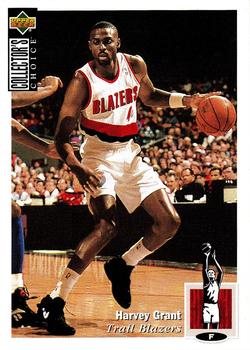 1994-95 Collector's Choice #344 Harvey Grant Front