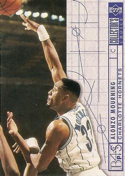 1994-95 Collector's Choice #374 Alonzo Mourning Front