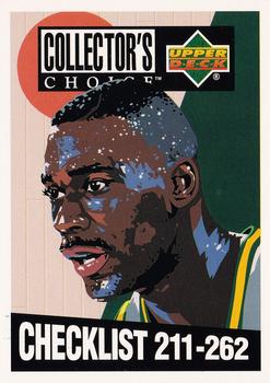 1994-95 Collector's Choice #417 Shawn Kemp Front