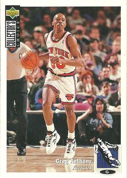 1994-95 Collector's Choice #91 Greg Anthony Front