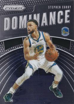 2019-20 Panini Prizm - Dominance #24 Stephen Curry Front