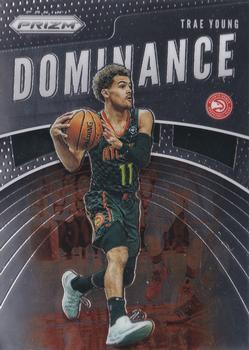 2019-20 Panini Prizm - Dominance #25 Trae Young Front