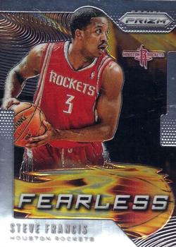 2019-20 Panini Prizm - Fearless #9 Steve Francis Front