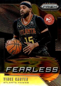 2019-20 Panini Prizm - Fearless #10 Vince Carter Front