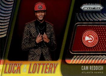2019-20 Panini Prizm - Luck of the Lottery #10 Cam Reddish Front