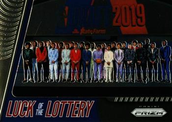 2019-20 Panini Prizm - Luck of the Lottery #15 Class of 2019 Front