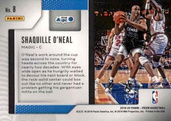 2019-20 Panini Prizm - Widescreen #8 Shaquille O'Neal Back