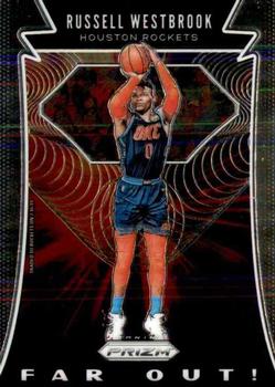 2019-20 Panini Prizm - Far Out! #4 Russell Westbrook Front