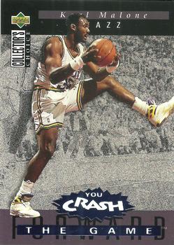 1994-95 Collector's Choice - You Crash the Game Rebounds #R5 Karl Malone Front