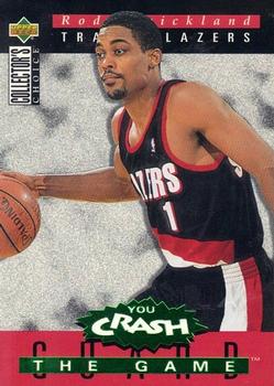 1994-95 Collector's Choice - You Crash the Game Assists #A14 Rod Strickland Front