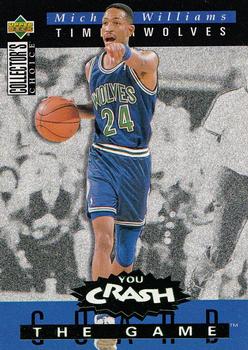 1994-95 Collector's Choice - You Crash the Game Assists #A15 Micheal Williams Front