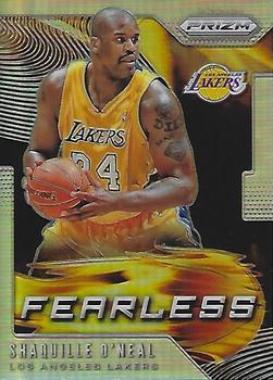 2019-20 Panini Prizm - Fearless Silver #19 Shaquille O'Neal Front