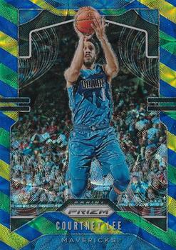 2019-20 Panini Prizm - Prizms Choice Blue Yellow and Green #79 Courtney Lee Front