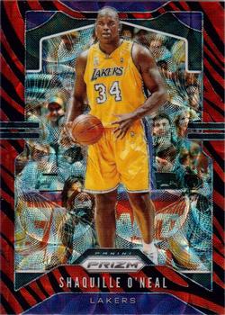 2019-20 Panini Prizm - Prizms Choice Tiger Stripe #11 Shaquille O'Neal Front