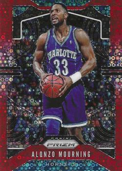 2019-20 Panini Prizm - Prizms Fast Break Red #27 Alonzo Mourning Front