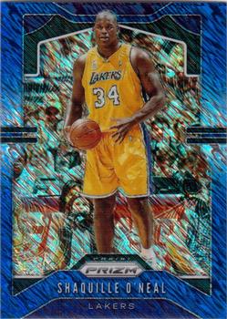 2019-20 Panini Prizm - Prizms Premium Blue Shimmer #11 Shaquille O'Neal Front
