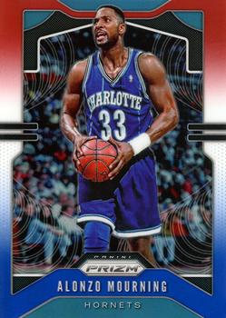 2019-20 Panini Prizm - Prizms Red White and Blue #27 Alonzo Mourning Front