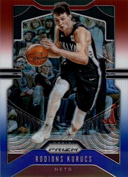 2019-20 Panini Prizm - Prizms Red White and Blue #52 Rodions Kurucs Front