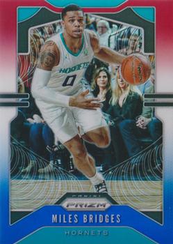 2019-20 Panini Prizm - Prizms Red White and Blue #55 Miles Bridges Front