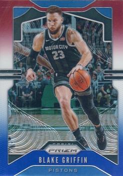 2019-20 Panini Prizm - Prizms Red White and Blue #91 Blake Griffin Front