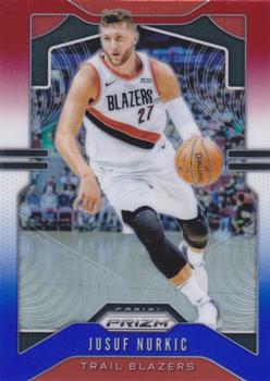 2019-20 Panini Prizm - Prizms Red White and Blue #118 Jusuf Nurkic Front