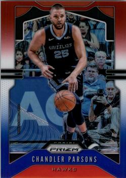 2019-20 Panini Prizm - Prizms Red White and Blue #140 Chandler Parsons Front
