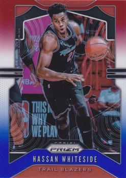 2019-20 Panini Prizm - Prizms Red White and Blue #151 Hassan Whiteside Front