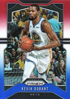 2019-20 Panini Prizm - Prizms Red White and Blue #210 Kevin Durant Front