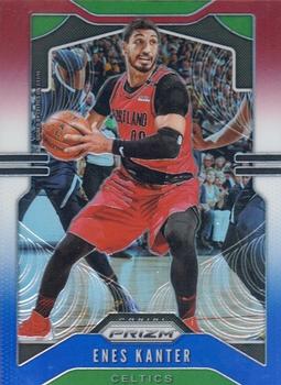 2019-20 Panini Prizm - Prizms Red White and Blue #212 Enes Kanter Front