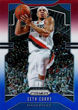 2019-20 Panini Prizm - Prizms Red White and Blue #226 Seth Curry Front