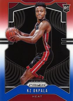 2019-20 Panini Prizm - Prizms Red White and Blue #275 KZ Okpala Front