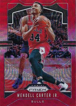 2019-20 Panini Prizm - Prizms Ruby Wave #65 Wendell Carter Jr. Front