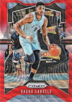 2019-20 Panini Prizm - Prizms Ruby Wave #143 Bruno Caboclo Front