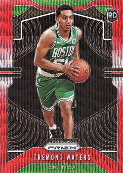 2019-20 Panini Prizm - Prizms Ruby Wave #286 Tremont Waters Front