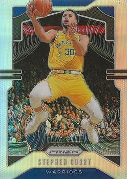 2019-20 Panini Prizm - Prizms Silver #98 Stephen Curry Front