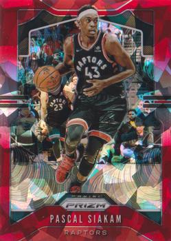 2019-20 Panini Prizm - Prizms Red Ice #156 Pascal Siakam Front