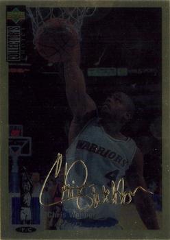 1994-95 Collector's Choice - Gold Signature #4 Chris Webber Front