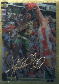 1994-95 Collector's Choice - Gold Signature #13 Kendall Gill Front