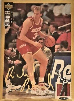 1994-95 Collector's Choice - Gold Signature #92 Richard Petruska Front